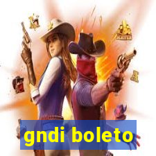 gndi boleto